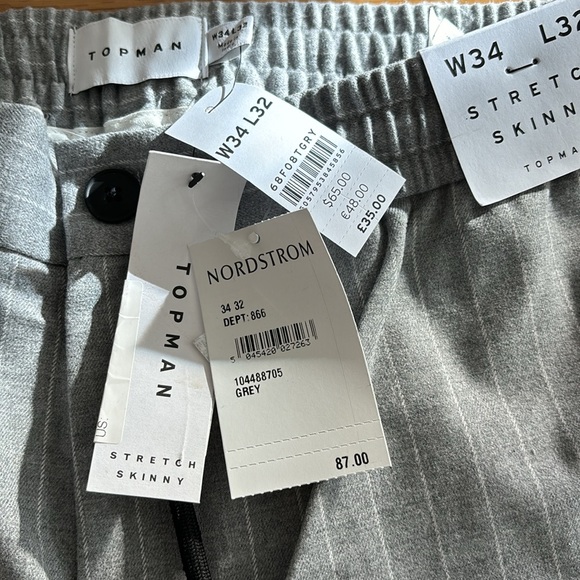 NWT Topman Drawstring Pant - Picture 4 of 6